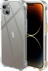 Designed for iPhone 15 Case 6.1-Inch, Anti-Scratch Clear Shockproof Bumper Cover