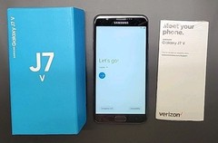 Samsung Galaxy J7 V SM-J7327 VZKA 16 GB Black (Verizon) Cell Phone Smartphone