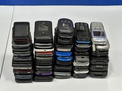 BlackBerry V98, LG LG-VX9200, Sonim XP3plus, Other Dumb Phone – Lot of 45