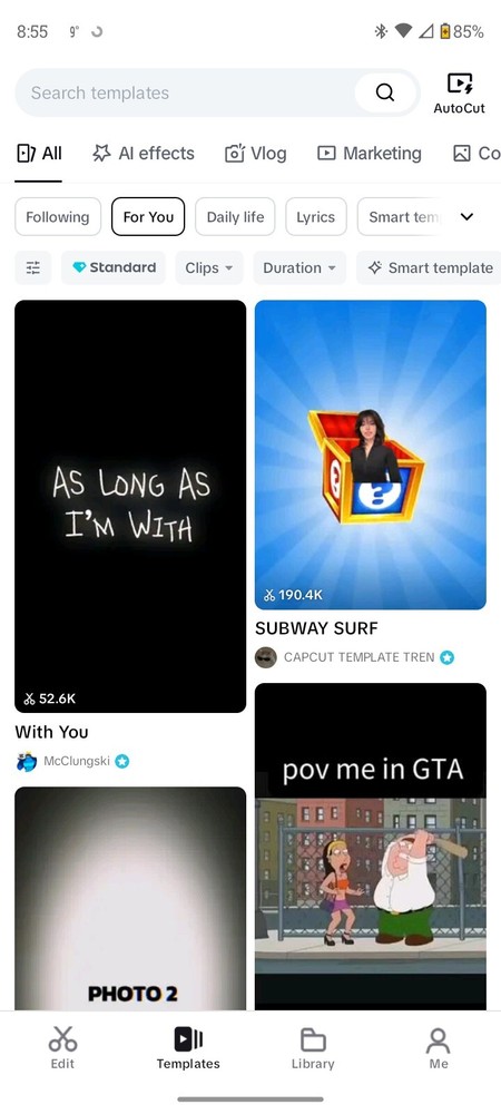 Android With TikTok And Capcut