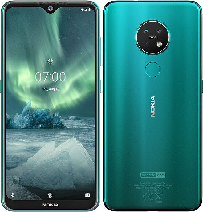 4G LTE Nokia 7.2 Single/Dual SIM Android 64/128GB ROM Phone 13.0MP 5.3″