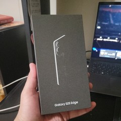 Open box – Samsung Galaxy S25 Edge, 512 GB – Titanium Jetblack – (AT&T)