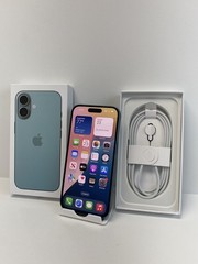 Apple iPhone 16 A3081 256GB Teal iOS 18.7.8 90% battery health Factory Unlocked