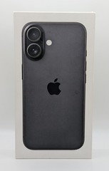 NEW – Apple iPhone 16 – 128 GB – Black (Cricket) (Very Good). ~910~
