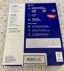 Tracfone Motorola Moto G Power 2024, 5G, 128GB, Black, Includes 1 Year Serv Plan