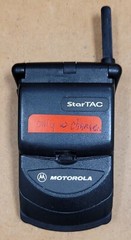 Motorola StarTAC 171646 – Black ( Digital ) Rare Flip Phone – Works / READ