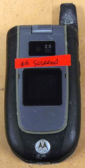 Motorola Tundra VA76r – Black and Gray ( AT&T ) Very Rare Cellular Flip Phone