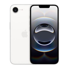 Apple 90%+ Battery iPhone 16e 256GB Unlocked 6.1″ (White) A3212 w/Warranty
