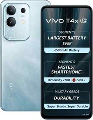 vivo T4X 5G (Blue 128GB STORAGE+ 8 GB RAM) 6.72″ “NO TARIFFS IN USA”