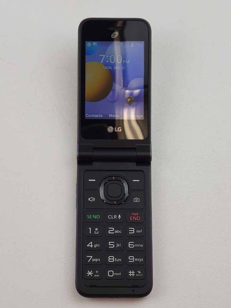 LG Classic Flip (L125DL) 8GB – Gray (TracFone) Flip Phone – Clean IMEI – H4164