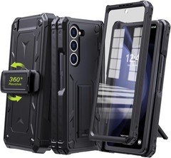 for Samsung Galaxy Z Fold 5 Case,w/ Belt Clip Holster/Military Grade Drop Proof