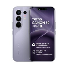 Tecno CAMON 50 Ultra 5G (Purple 8GB+256GB)Dimensity 7400 Ultimate Unlocked Phone