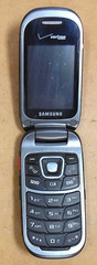 Samsung Convoy 3 III SCH-U680 – Metallic Gray ( Verizon ) Cellular Flip Phone