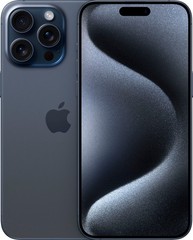 Apple iPhone 15 Pro Max A2849 (Fully Unlocked) 256GB Blue Titanium (Good)
