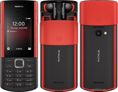 Nokia 5710 XA 4G/LTE Black/White Dual Sim Unlocked GSM Classic Mobile Phone NEW
