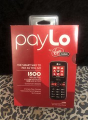 LG101 Virgin Mobile Slim Talk & Text Cell Phone- New