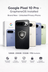 Google Pixel 10 Pro – 128GB / 256GB / 512GB / 1TB – GrapheneOS – Privacy Phone