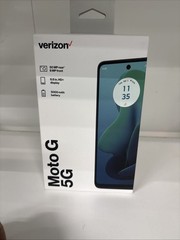 Brand New Motorola Moto G 5G 128GB 4GB RAM (Verizon Prepaid) Sage Green