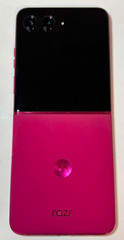 BLACK DOT ON LCD Moto Razr Plus 2024 256GB Fully Unlocked Hot Pink