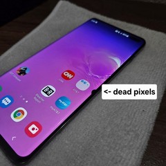 SAMSUNG Galaxy S10+ (128 GB, AT&T Unlocked) Prism Black, USED or For Parts
