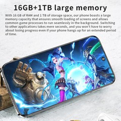 S30 Ultra Smartphone Android 13 Unlocked 16+1TB 7.3” 50+108MP 8000mAh Dual SIM
