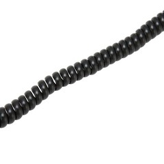 Retro Phone Handset Radiation Proof Receiver 3.5mm Sound Plug Microphone Black