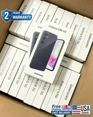 NEW Sealed Samsung Galaxy A35 5G SM-A356U 128GB Factory Unlocked Awesome Navy