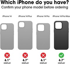 Screen Protector for iPhone 14 Pro Max Flawless Touch Response Fingerprint Resis