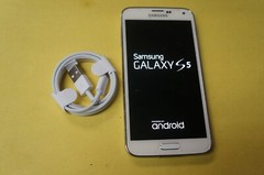 SAMSUNG GALAXY S5 – 16GB – WHITE (SPRINT)) FREE BUNDLE & SHIPPING