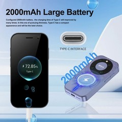 Mini 3.0″ HD Display Small Smartphone Android 10.0 Network 4G LTE 16GB 2000mAh