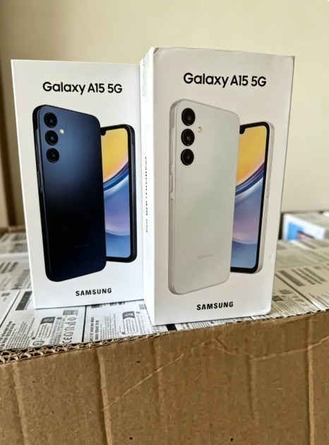 New Sealed Samsung Galaxy A15 5G 64/128GB Factory Unlocked 6.5” – Blue Black
