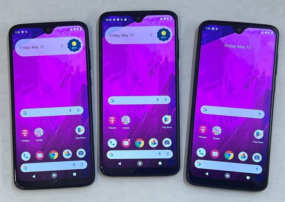 UNLOCKED or T-Mobile Motorola REVVLRY+ Plus 64GB 4G LTE Smart Cell Phone *READ*
