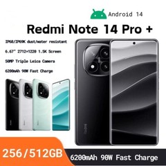 Xiaomi Redmi Note14 Pro+ Plus 5G Smartphone 6.67″ Screen Dual SIM NFC