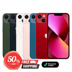 Apple iPhone 13 – GSM Unlocked 256GB 128GB Dual SIM (nano-SIM and eSIM)