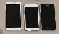 Lot of 3 As-is Smartphones Samsung Galaxy Note 4 + SM-G900A