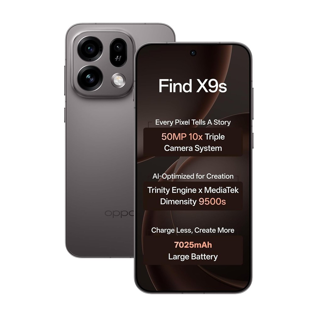 Oppo Find X9s| Hasselblad Camera + 50MP Portrait | 4K Dimensity 9500s | 7025mAh