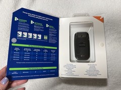 NEW TRACFONE LG 440G BLACK FLIP CELL PHONE 3G 1.3MP CAMERA BLUETOOTH
