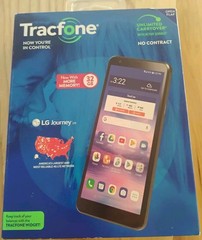 !32 GB! TracFone LG Journey 4G LTE Prepaid Smartphone – Black 32 GB