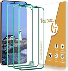 Samsung Galaxy S21 Screen Protector Tempered Glass Anti-Fall 9H Clear Saver 3Pc