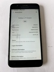 Samsung Galaxy J7 Crown (SM-S767VL) 16GB (TracFone) – Cracked Glass – Working