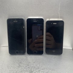 Lot Of 3 Apple iPhones 4s 5 SE A1387 A1429 A1662 Untested Parts Only