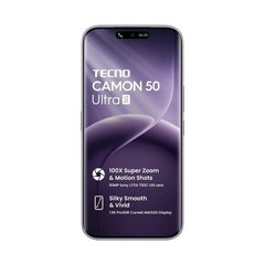 Tecno CAMON 50 Ultra 5G (Grey 8GB+256GB)Dimensity 7400 Ultimate Unlocked Phone