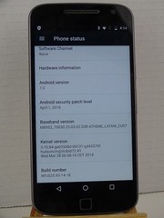 Motorola Moto G4 Plus XT1641 32GB Black GSM Telus Network Only Smartphone