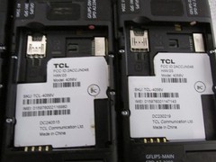 LOT OF 3 X TCL Flip Pro 4G LTE Basic Flip VERIZON Unlocked GRAY (4056V)