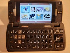 LG enV Touch VX11000 Cellular Phone Vintage Black Tested And Working Verizon