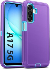 Case for Samsung Galaxy A17 5G, Heavy Duty Rugged Protective Dual-Layer Cover