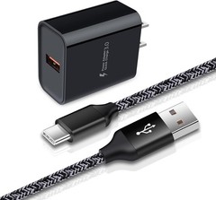 6Ft Wall Charger Fast Charger for Samsung Galaxy A32 A52 S20 S21 Note 20
