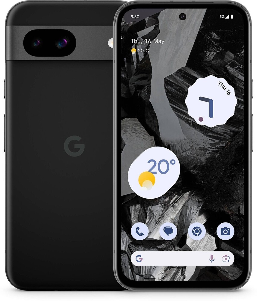 Google Pixel 8a (Black, 256 GB 8 GB RAM)6.1″ Tensor G3 Processor