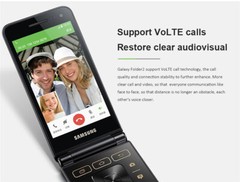 Original Samsung Galaxy Folder2 SM-G1650 2-SIM WIFI 8MP LTE GSM Unlocked Phone