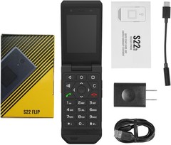 CAT S22 Rugged Flip Phone Unlocked (16GB) 2.8” Touchscreen Smart Cell Phone
